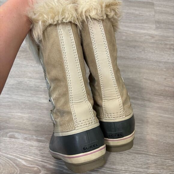 SOREL WOMEN'S JOAN OF ARCTIC BOOT NL1966-271 Snow Winter Sherpa Boots sz 5 - Picture 4 of 9